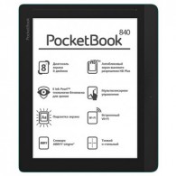 PocketBook 840 темно-коричневый, экран 8'' 1600x1200 сенсорный черно-белый E-Ink Pearl HD, подсветка, 4GB, аудиоплеер, Wi-Fi, ReadRate, словари, браузер, RSS-ридер, библиотека