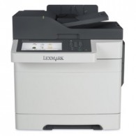 CX510de белый, лазерный, A4, цветной, ч.б. 30 стр/мин, цвет 30 стр/мин, печать 1200x1200, скан. 600x600, лоток 250 листов, USB, факс, двусторонний автоподатчик