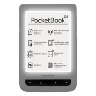 PocketBook 626 Plus серый, экран 6'' 1024x758 сенсорный черно-белый E-Ink Carta HD, Lux, 4GB, Wi-Fi