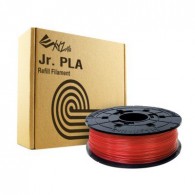 Пластик PLA сменная катушка для Junior, Clear Red (красный), 600гр